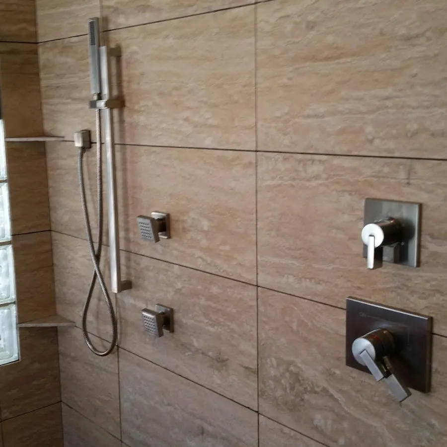 Shower fixture installation for Water Heater Replacement in Ephrata